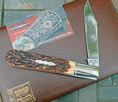 Vintage 1984 Schrade 80th Anniversary Grand Daddy Barlow