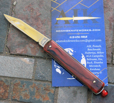 1920-40's era G. Schrade PULL BALL Style Switchblade