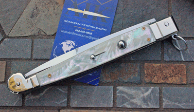 CUSTOM Campolin/AIK 12\" Sicilian w/ White Wing Abalone & More!