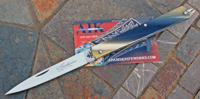 Italian Made M. FRARACCIO Slip Joint Folder w/ Select Horn