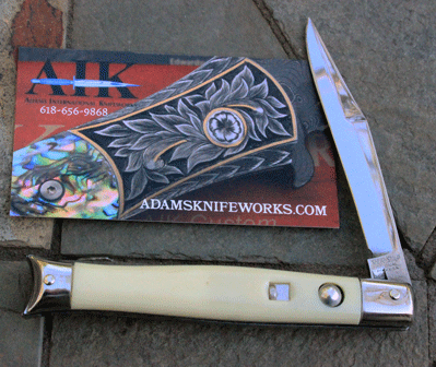 Colonial Shur-Snap Vintage American Fishtail Switchblade