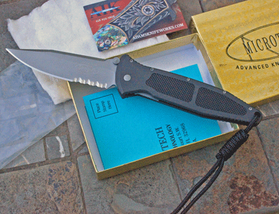 RARE! Microtech Early Production (1998) Socom Manual Liner Lock