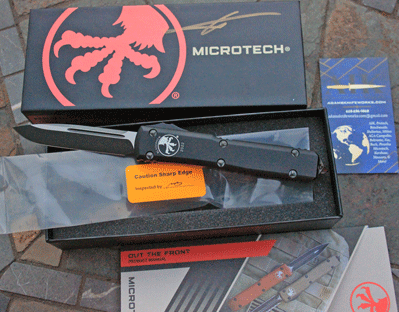 Autographed Box MICROTECH 2022 Blade Show ULTRATECH OTF