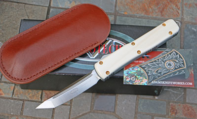 2014 Microtech / AIK CUSTOM Ultratech OTF w/ Mammoth Top Overlay