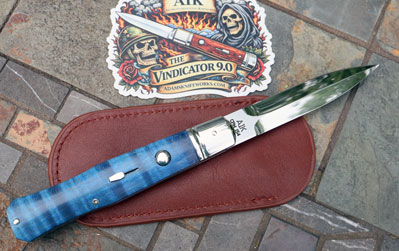 AIK VINDICATOR 9.0 Bare Head Coffin Auto w/Dagger & Blue Maple