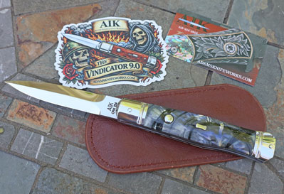 AIK VINDICATOR 9.0 Integral Coffin Dagger w/ Crosscut Mammoth