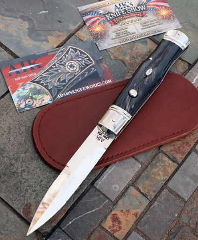 AIK VINDICATOR 9.0 INTEGRAL DESIGN Auto w/Bayonet & Buffalo Horn