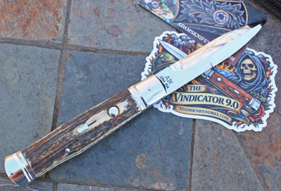AIK VINDICATOR 9.0 Integral Frame Auto w/Bayonet, Stag & More!