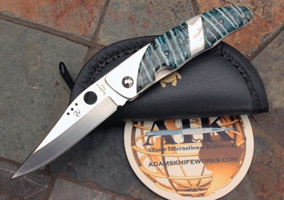 CUSTOM Early AIK/ Spyderco Viele w/ Mammoth Molar & VG10