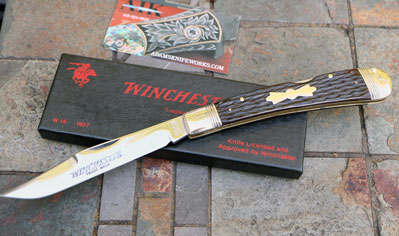1988 Winchester USA Made #1927 Banana Trapper w/Jigged Bone