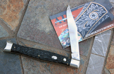 Vintage Schrade Walden NY FISHTAIL Switchblade