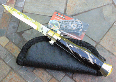 AIK BROWN RECLUSE WASP BODY w/Hellrazor Bolster & Horn