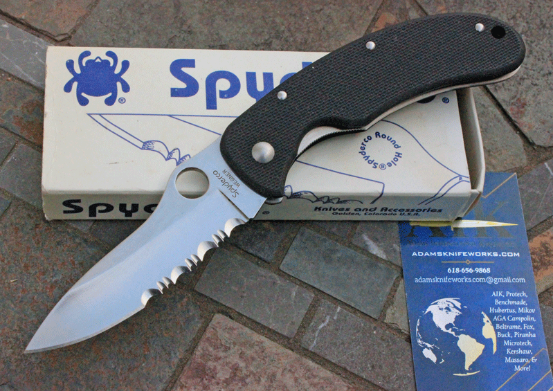 Spyderco Tim Wegner Designed Linerlock Model C48 GPS