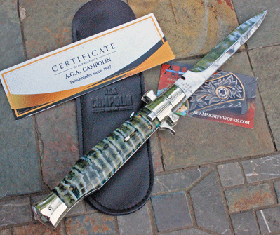 CUSTOM AIK Campolin Black Widow w/Ancient Mammoth Molar