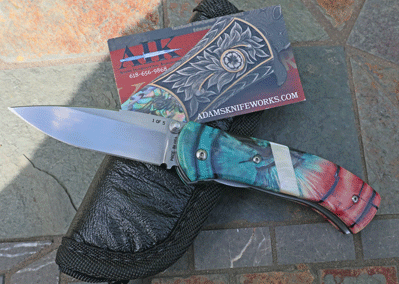 AIK XQUISITE II w/Crosscut Mammoth & Pearl D/A Scale Release