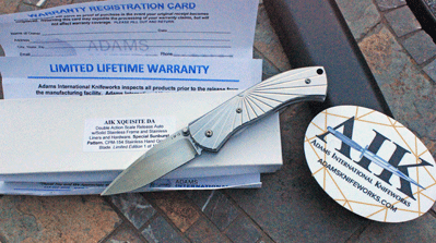 AIK XQUISITE Stainless Frame D/A Scale Release Manual/Auto