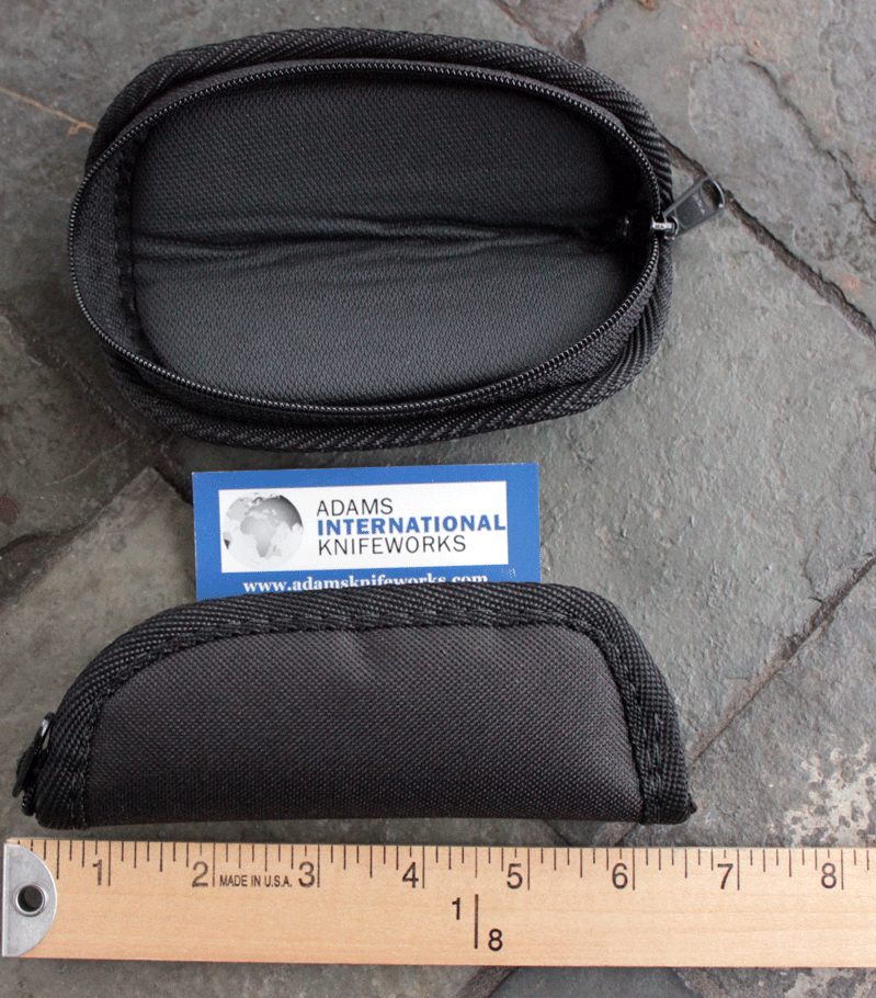 AIK's Custom Quality Zippered MEDIUM SIZED Knife Storage Case, AIK