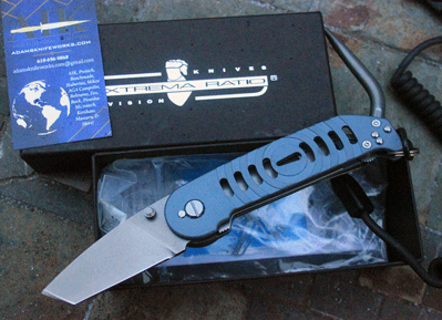 Extrema Ratio Tanto Liner Lock w/ Locking Marlin Spike