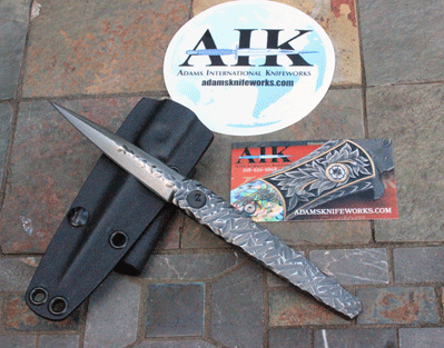 Zach Miller Custom Handmade SPIKE Dagger w/ Tri-Grind