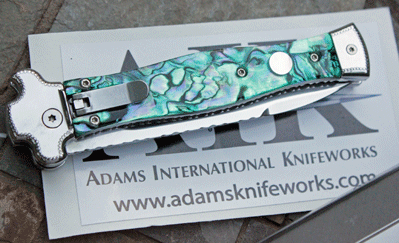 Custom Campolin/AIK ZERO Auto w/Green Abalone, File Work & More!