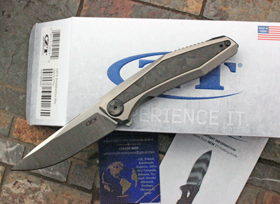 ZT Zero Tolerance Model 0470 Sinkevich Titanium Flipper