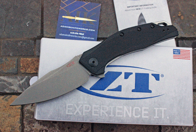 ZT Zero Tolerance Spring Assist 0357 G10 Assisted Liner Lock