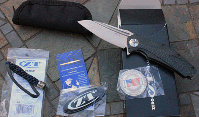 RARE!! ZT Zero Tolerance 0777 M390 Tactical Flipper Knife